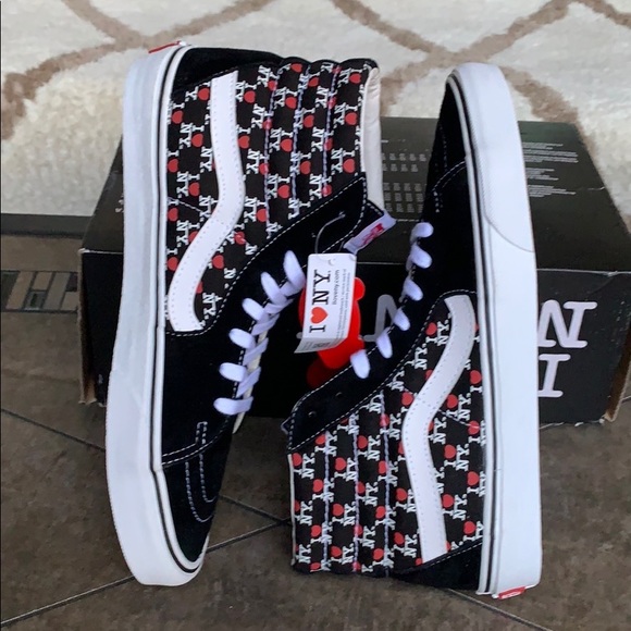 VANS SK8-Hi The General I Love NY Black Men’s - Picture 12 of 16